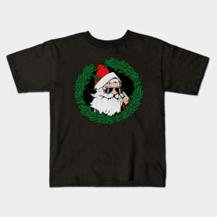 Cool Santa Claus Kids T-Shirt